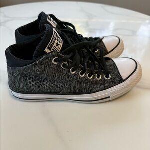 Converse Kids Charcoal Low-Top Sneakers